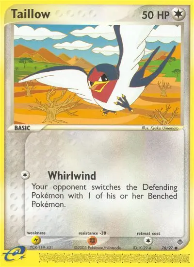 Taillow, Normal