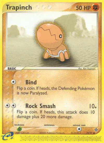 Trapinch, Normal