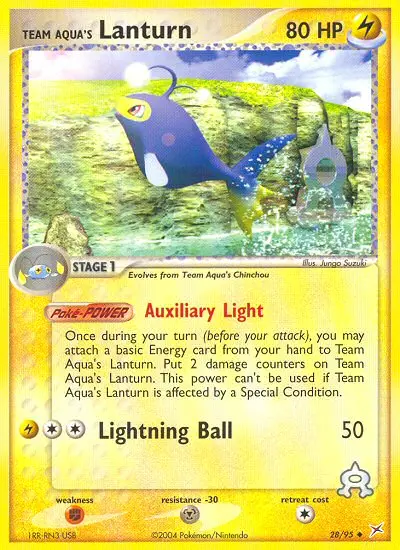 Team Aqua's Lanturn, Normal