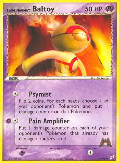 Team Magma's Baltoy, Normal