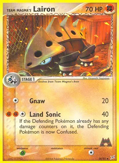 Team Magma's Lairon, Normal