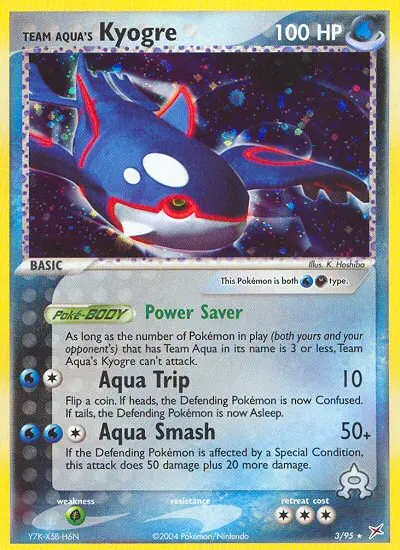 Team Aqua's Kyogre, Holo