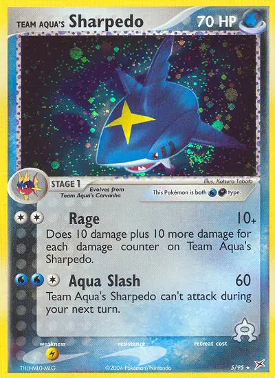 Team Aqua's Sharpedo, Holo