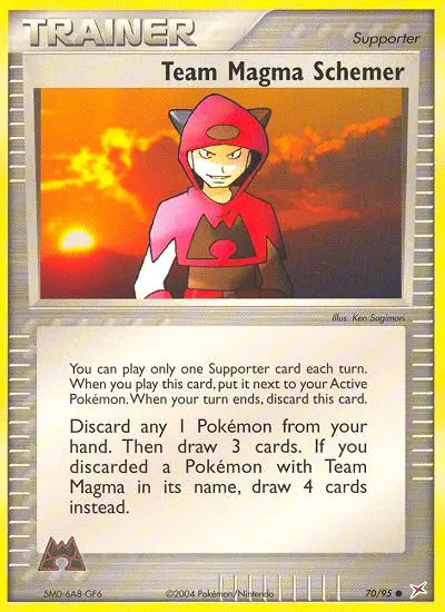 Team Magma Schemer, Normal