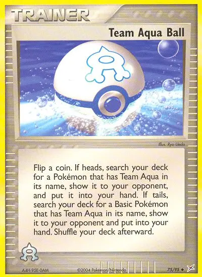 Team Aqua Ball, Normal