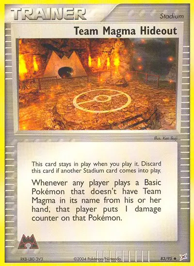Team Magma Hideout, Normal