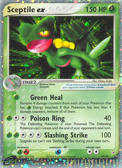 Sceptile ex, Normal