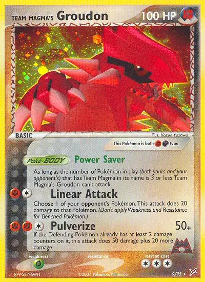 Team Magma's Groudon, Normal