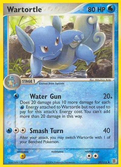 Wartortle, Normal