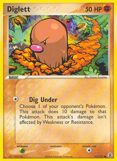 Diglett, Normal