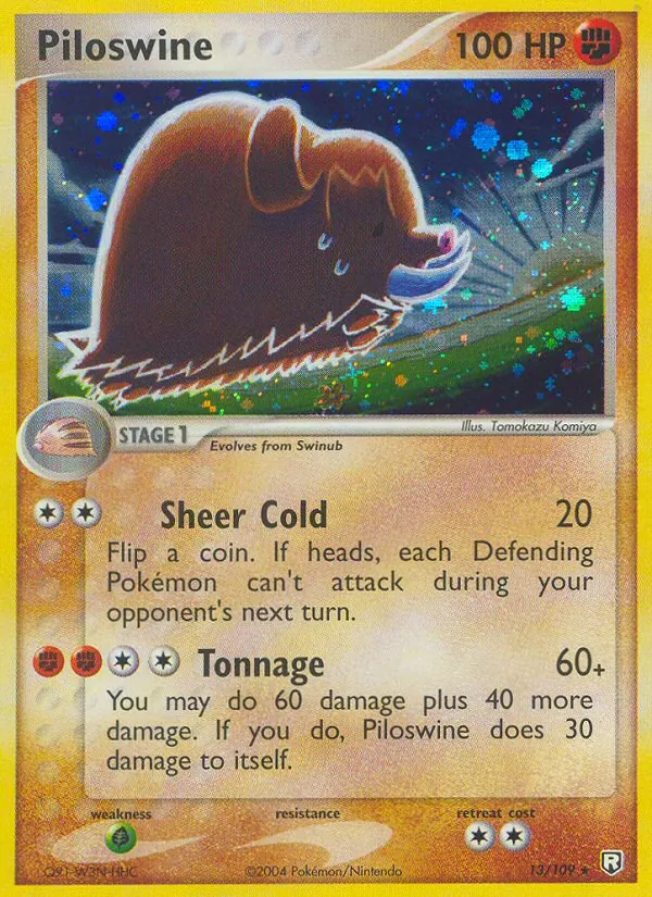 Piloswine, Holo