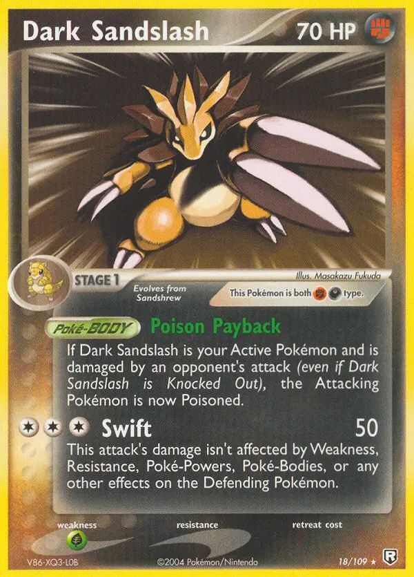 Dark Sandslash, Normal