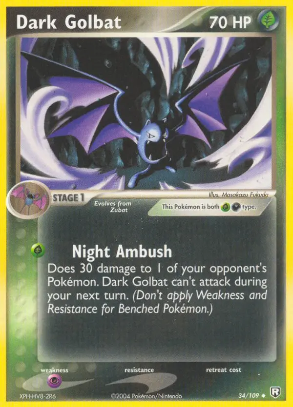Dark Golbat, Normal