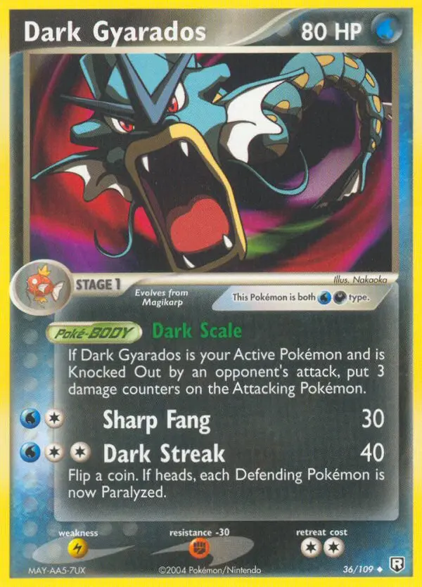 Dark Gyarados, Normal