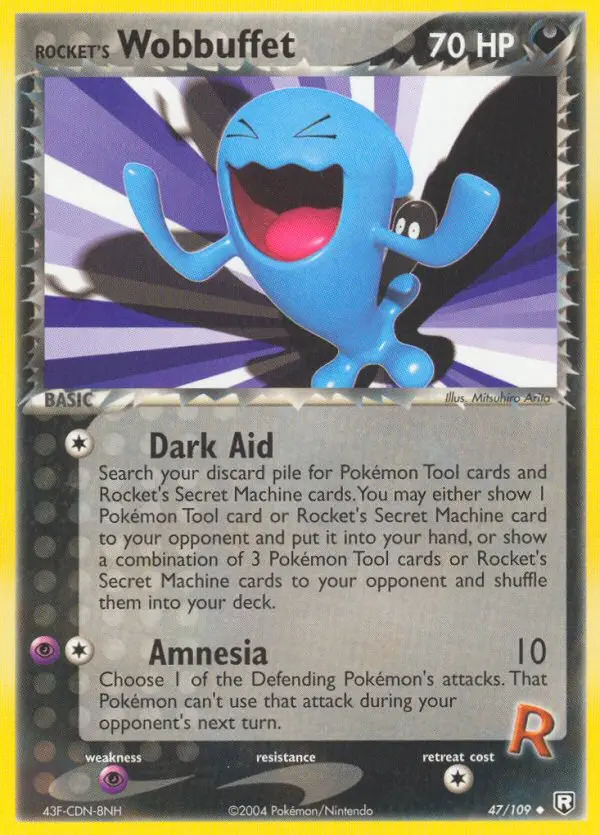 Rocket's Wobbuffet, Normal