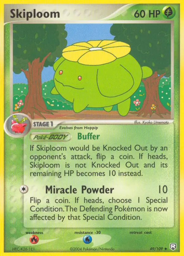Skiploom, Normal