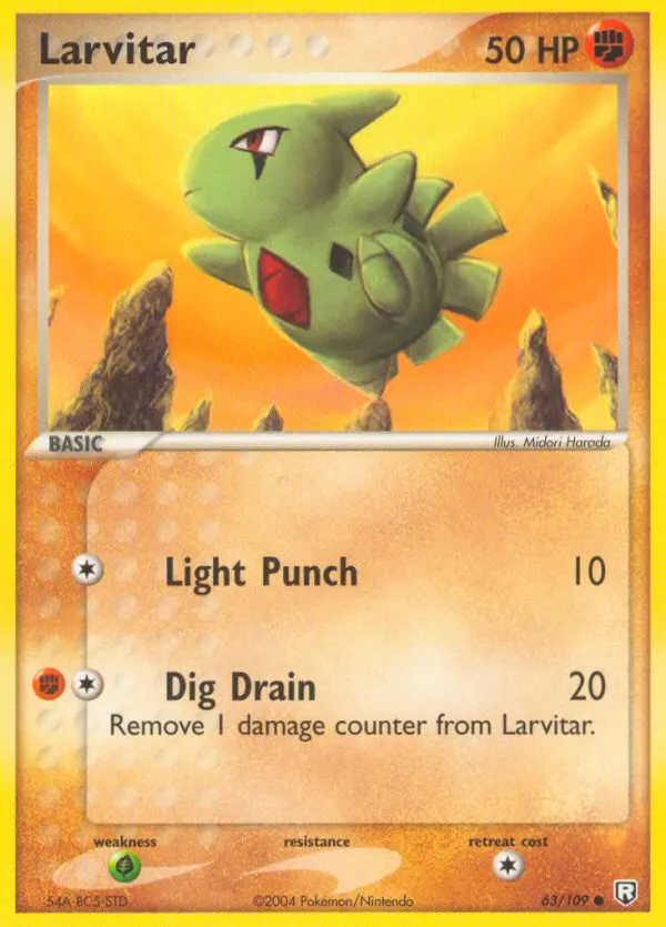 Larvitar, Normal