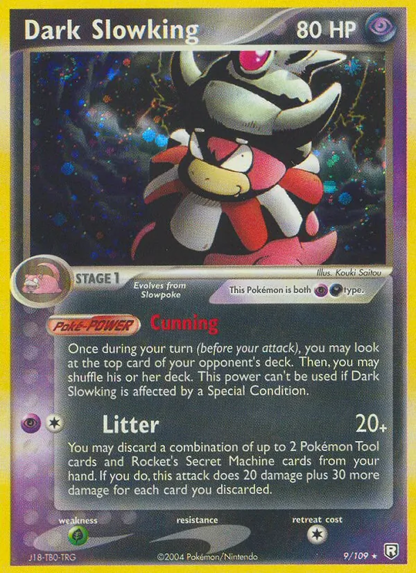 Dark Slowking, Holo