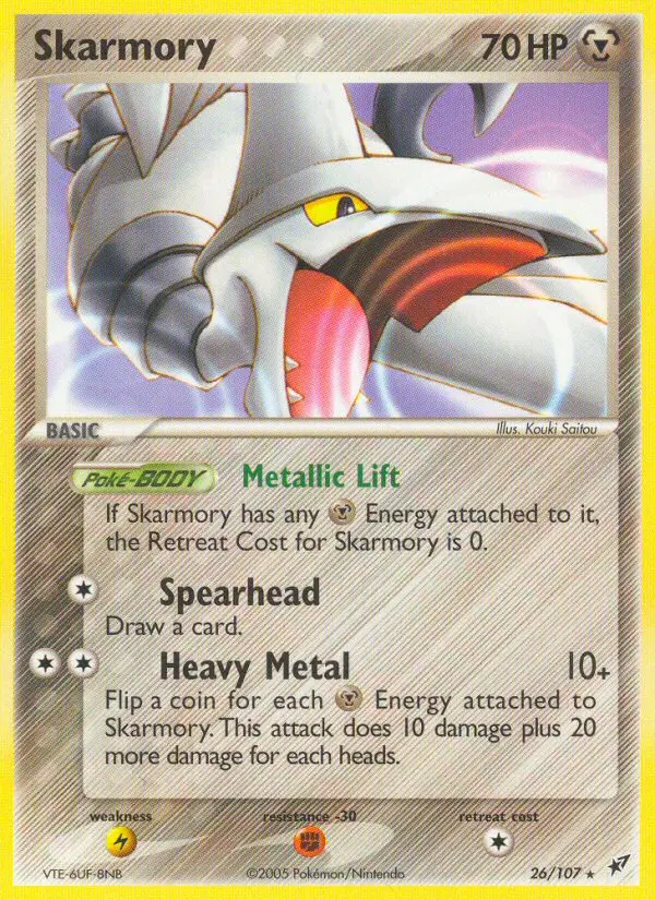 Skarmory, Normal