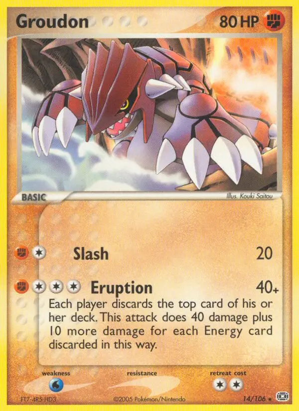 Groudon, Normal