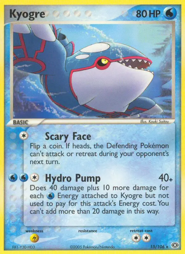 Kyogre, Normal