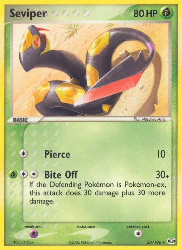 Seviper, Normal
