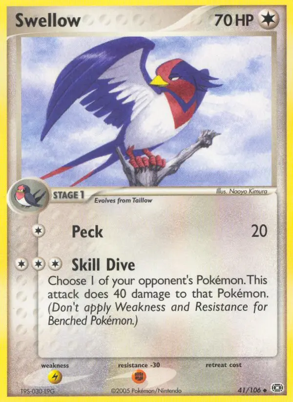 Swellow, Normal