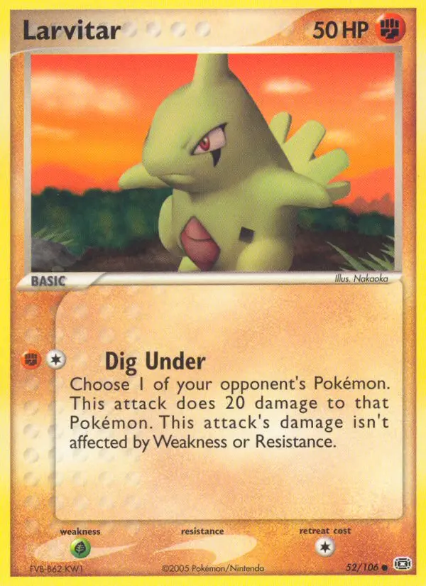 Larvitar, Normal