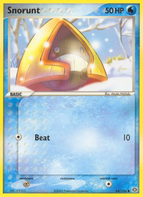 Snorunt, Normal