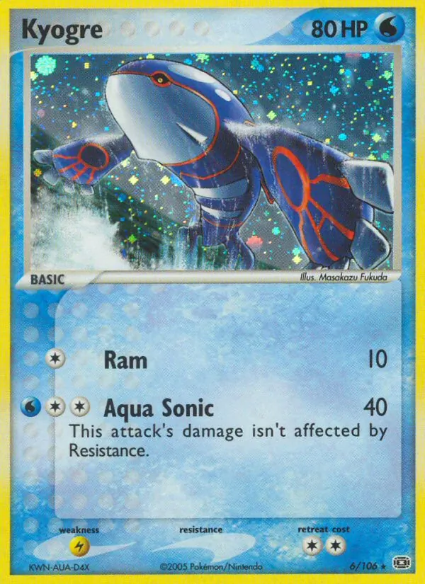 Kyogre, Holo