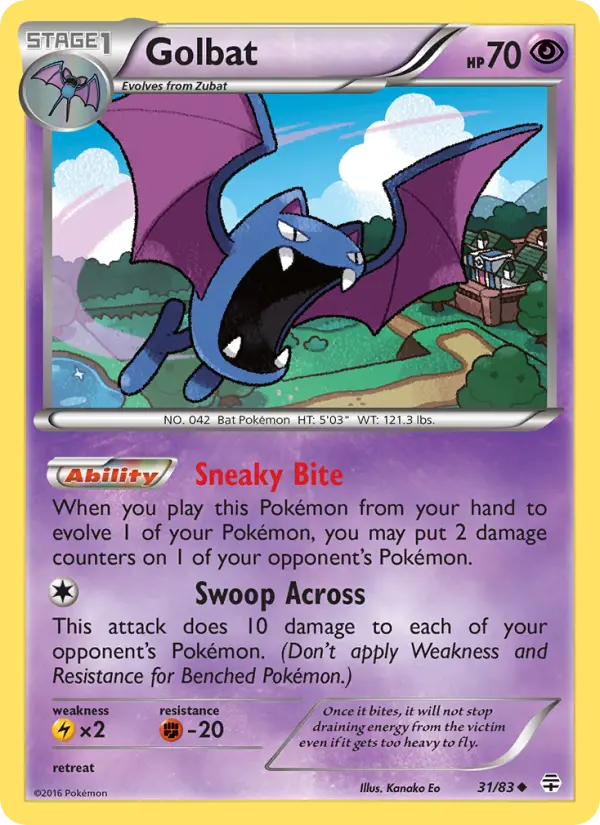Golbat, Normal