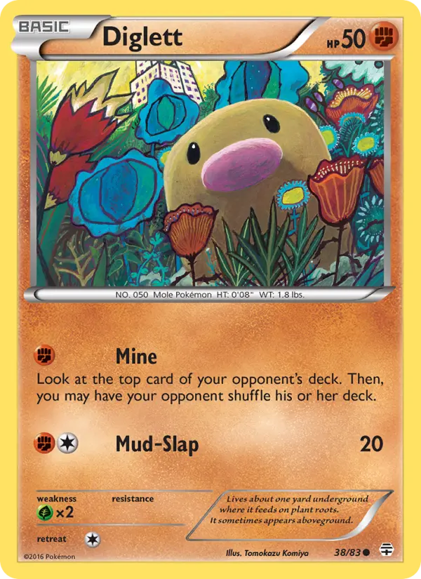 Diglett, Normal