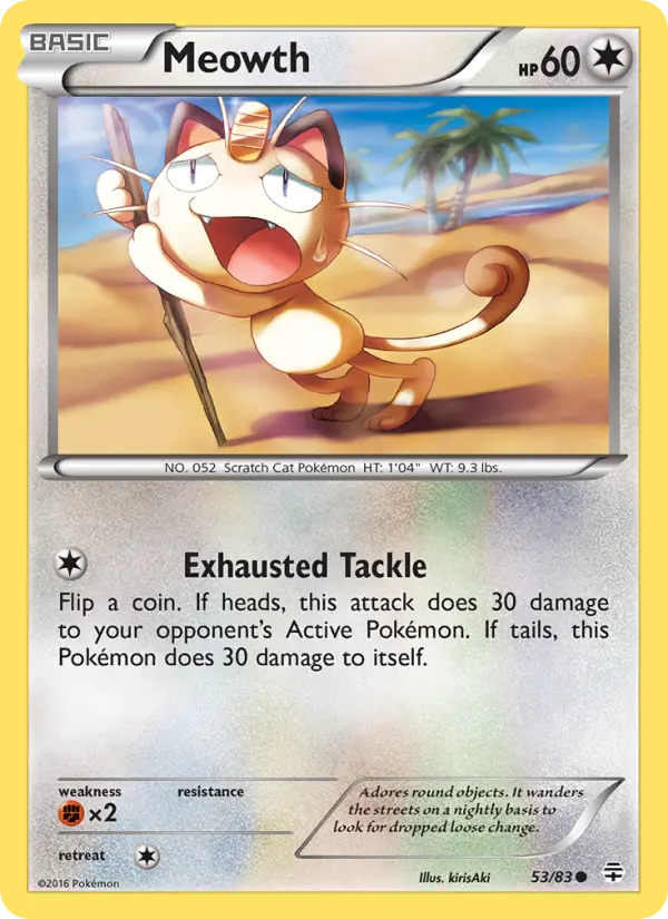 Meowth, Normal