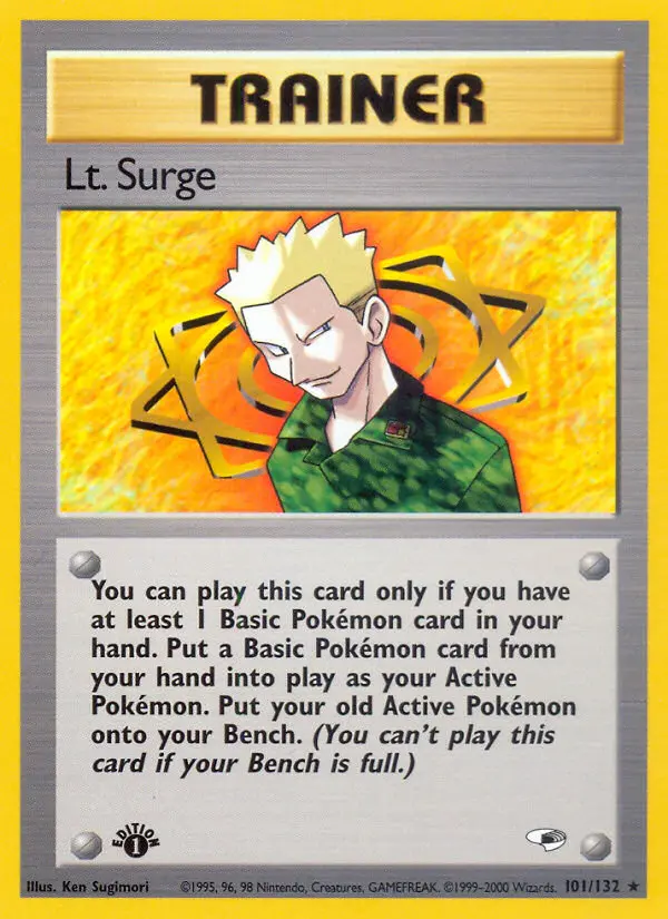 Lt. Surge, First Edition Normal