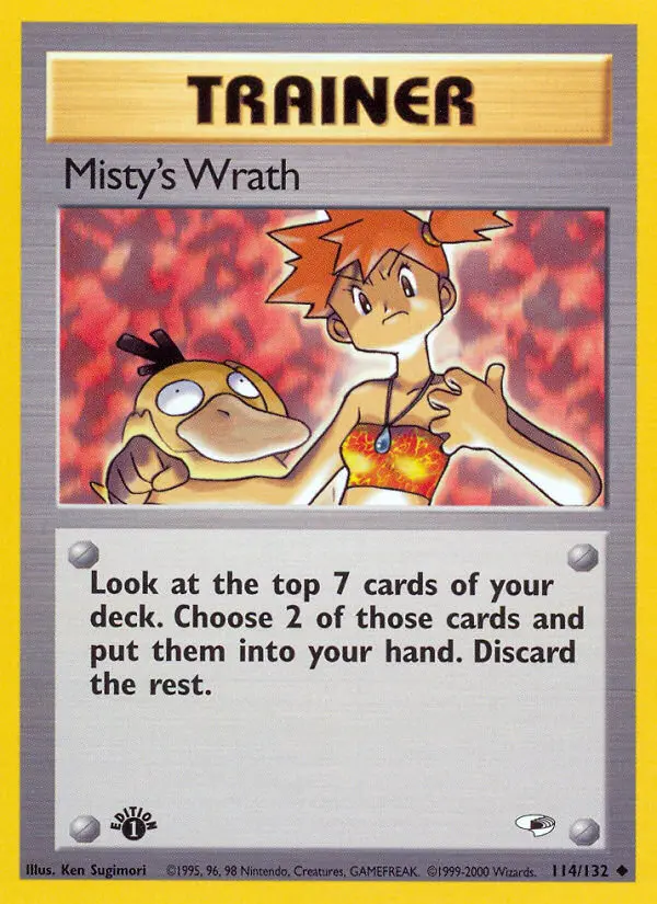 Misty's Wrath, First Edition Normal