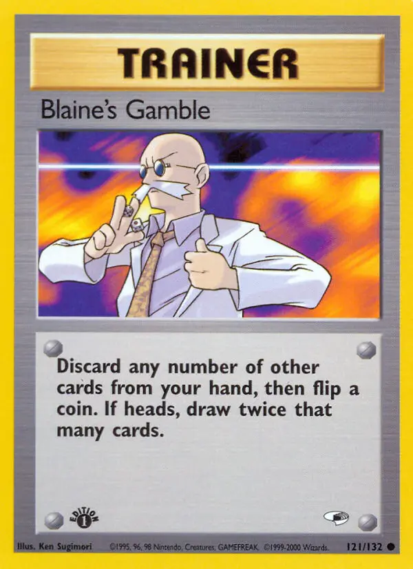 Blaine's Gamble, First Edition Normal