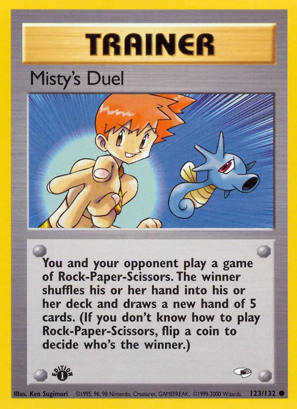 Misty's Duel, First Edition Normal