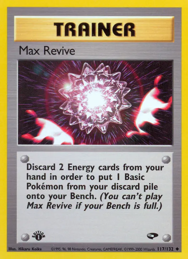 Max Revive, First Edition Normal
