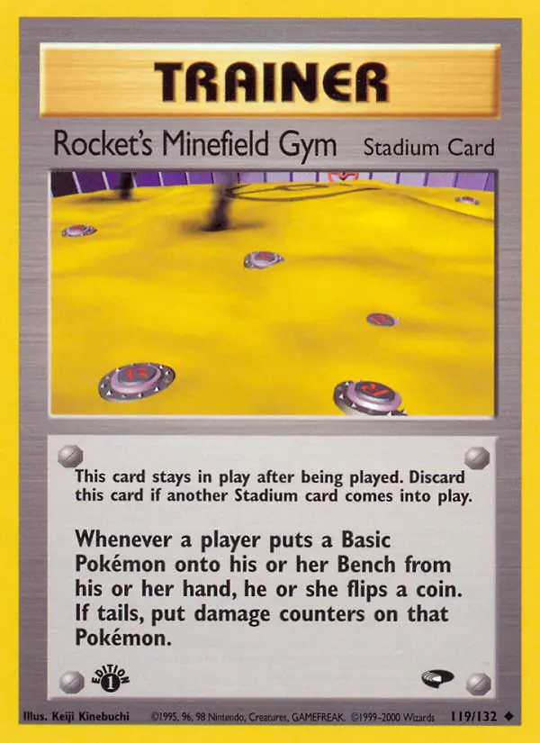 Rocket's Minefield Gym, First Edition Normal