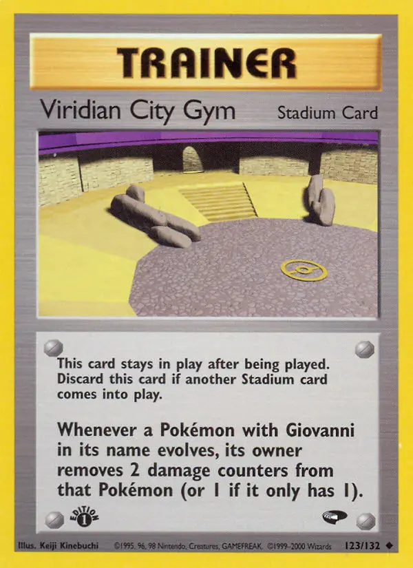 Viridian City Gym, First Edition Normal