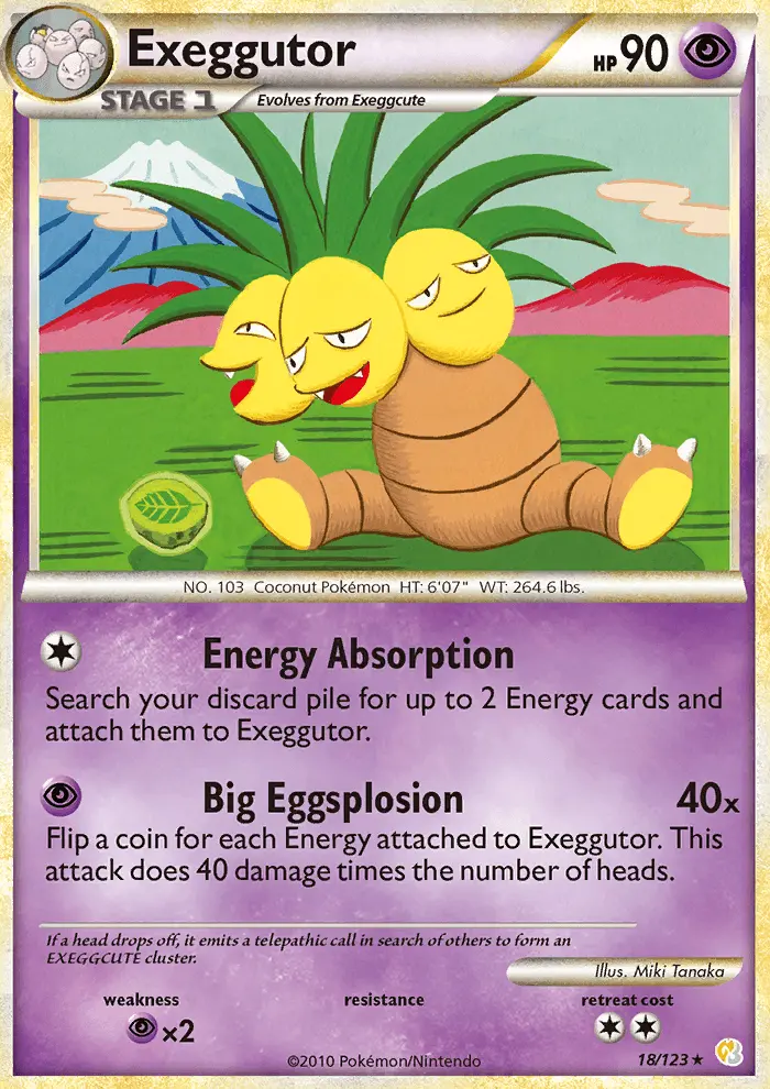 Exeggutor, Normal