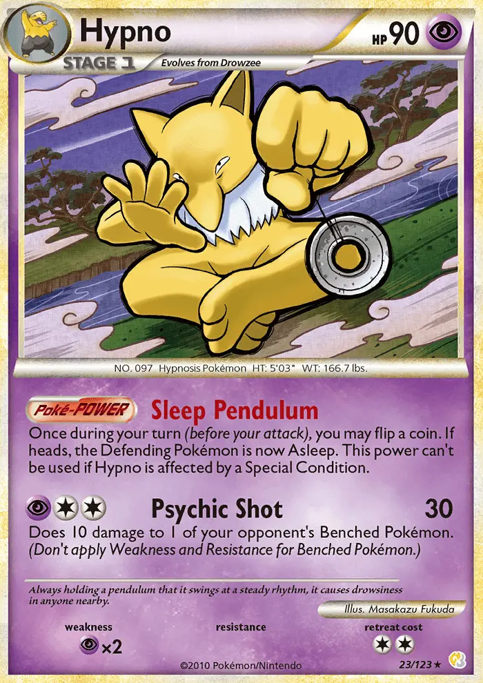 Hypno, Normal