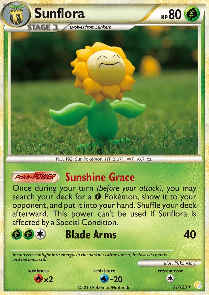 Sunflora, Normal