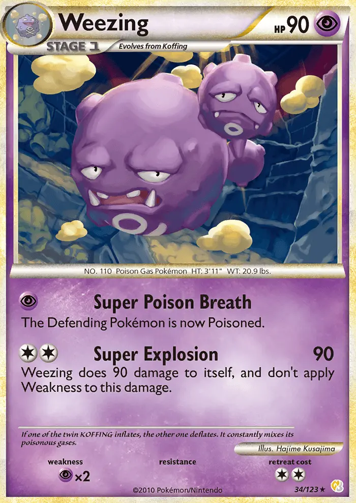 Weezing, Normal