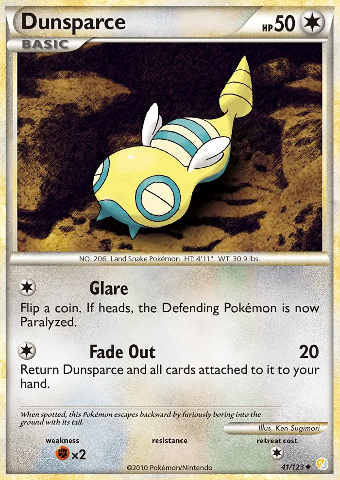 Dunsparce, Normal