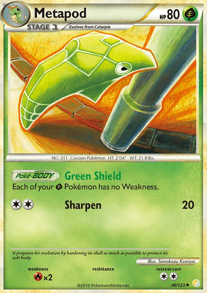 Metapod, Normal