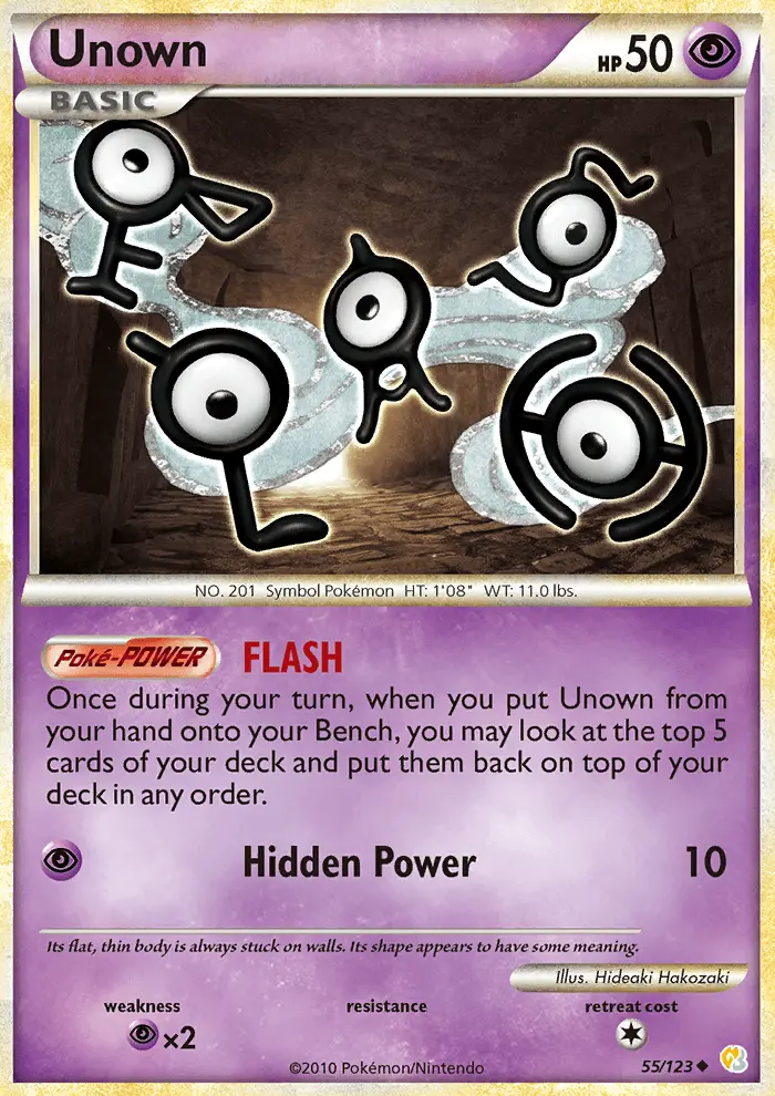 Unown, Normal