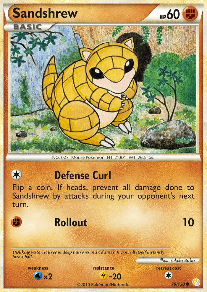 Sandshrew, Normal