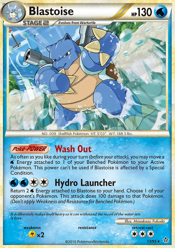 Blastoise, Normal