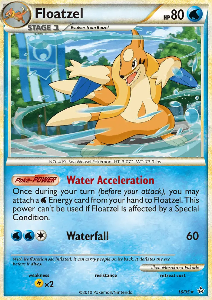 Floatzel, Normal